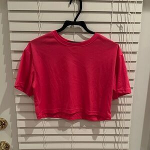 Women's Pink Crop Top